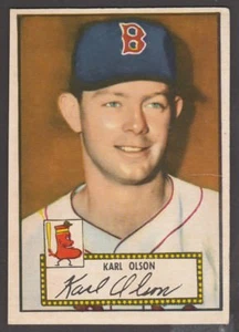 Topps Baseball 1952 # 72 Karl Olson RC INV J1959 - Imagen 1 de 2