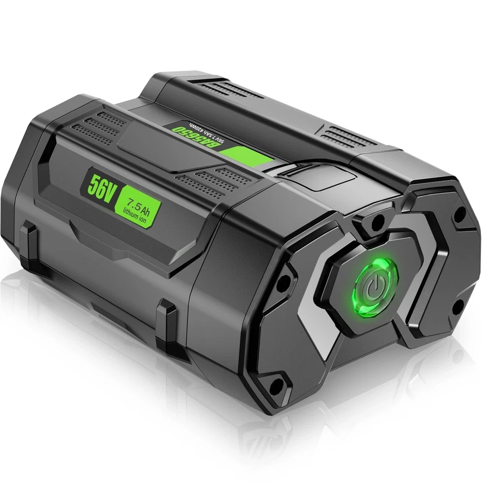 POWERBLAZE 56V Lithium Battery 7.5Ah For EGO 56 Volt BA2800 BA4200 BA1400 BA4200T BA1400T