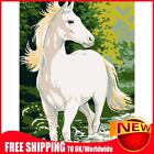 Diy Digital Oil Painting By Numbers Kits Horse Crossing River Wall Art Gift