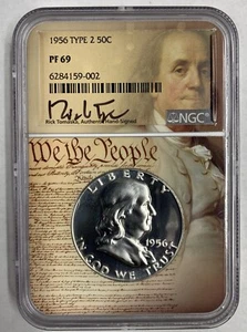 1956 Franklin Half, PF69 NGC (9437) - Picture 1 of 2