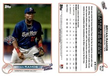 2022 Topps Pro Debut Baseball Card PD-114 BRYAN RAMOS KANNAPOLIS CANNON BALLERS