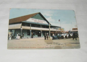RARE 5½”x3½” POSTCARD-LIKE PHOTO CRESCENT PARK RI “WALLIE OLDFIELD’S ORCHESTRA”  - Picture 1 of 2
