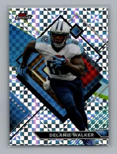 2023 Topps Composite #247 Delanie Walker Finest Checkerboard Tennessee Titans - Imagen 1 de 2