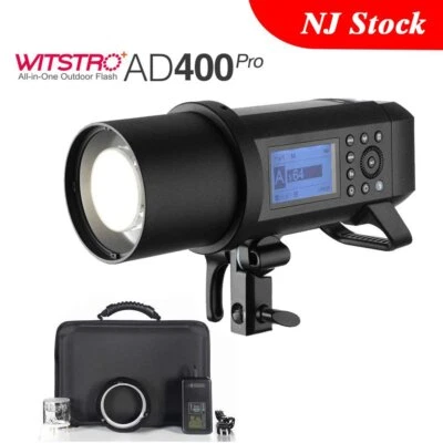 US Godox AD400Pro 400W 2.4G TTL HSS Studio Flash Light For Canon Nikon Sony Fuji - Image 1 of 4