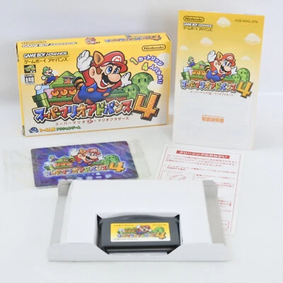 SUPER MARIO ADVANCE 4 + Card Gameboy Advance Nintendo 5011 gba - Image 1 of 4