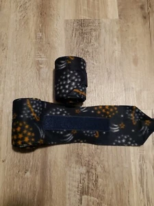 NEU Set mit 2 marineblauen Stern/Weltraum Polo Wraps (Pferd/Pony Bein Wraps) - Bild 1 von 1
