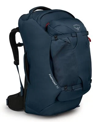 Osprey Farpoint 70 Rucksack Wanderrucksack Rucksack Muted Space Blue dunkelblau - Bild 1 von 4