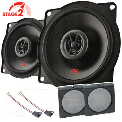JBL LAUTSPRECHER für VW GOLF II / 2 1983-1992 Front Vorn Tür 2-Wege 210W #AM1V - Bild 1 von 4