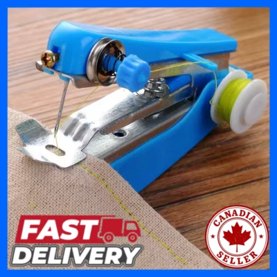DIY Portable Mini Handheld Sewing Machine Portable Manual Stitch Sewing Tool - Image 1 of 4