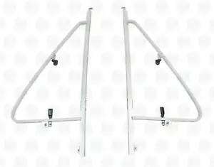 VW T25 Aluminium Opening 1/4 Quarter Light Frames & Glass Holders & Screws C9022 - Picture 1 of 1