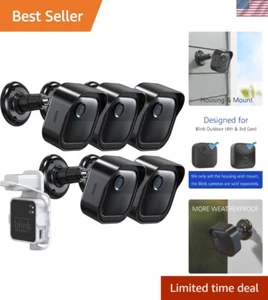 Outdoor Camera Mount ABS 360° Adjustable Weatherproof Wall Mount 5-Pack - Picture 1 of 9