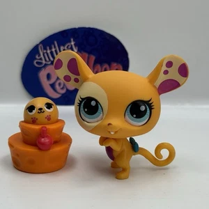 MOUSE RAT #3336 W/ Accessories - Authentic Littlest Pet Shop - Hasbro LPS - Picture 1 of 4