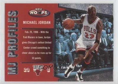 2005-06 NBA Hoops MJ Profiles Michael Jordan #MJ-24 HOF - Image 1 of 2