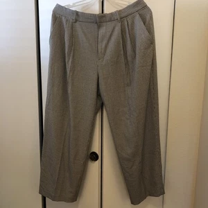 Gap 365 High Rise Taper Houndstooth Plaid Pants Size: 16 - Picture 1 of 9
