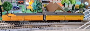 Con-Cor made By KATO N Scale PA-1 & PB-1  Union Pacific Locomotives Both Powered - Picture 1 of 16