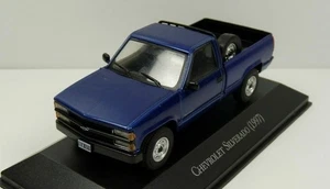 SALVAT, CHEVROLET Silverado 1997 Bleu, échelle 1/43, MAGARGAQV07 - Foto 1 di 3