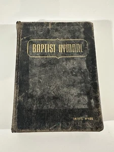 Baptist Hymnal Vintage One Of A Kind Beautiful - Imagen 1 de 6