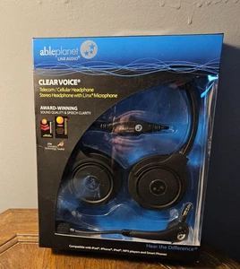 Auriculares celulares/telecomunicaciones de voz transparente Able Planet Linx Audio - Imagen 1 de 3