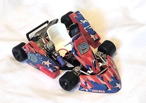 Tech Kart Tony Kart 19 Ultra Series 2 Vintage 2000 Generation 2 Red Blue Y2K - Foto 1 di 10