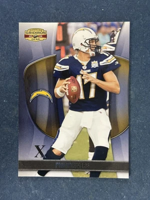Carregadores Donruss Gridiron Gear Silver X's #74 Philip Rivers 2009 /250 - Imagem 1 de 2