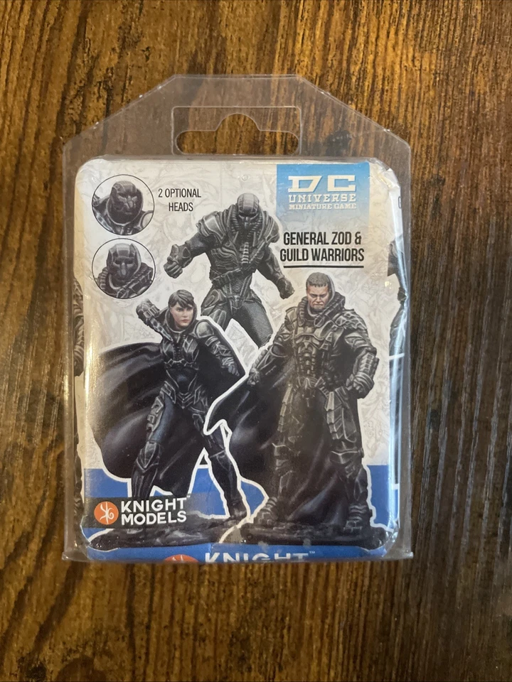 DC Universe Miniature Game General Zod & Guild Warriors by Knight DCUN038. New - Image 1 of 2