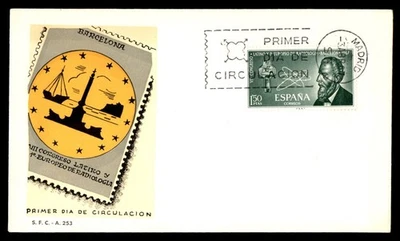 Mayfairstamps España FDC 1967 Tubo de Rayos X Congreso de Radiología Atómica Primer Día Cubierta a Foto 1 de 2
