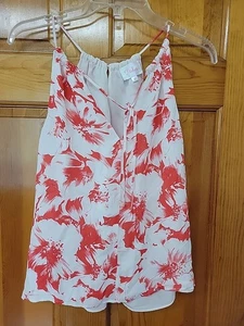 Top de seda estampado sin mangas Parker talla XS - Imagen 1 de 6