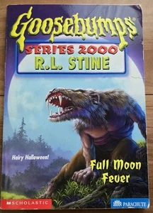 RL Stine Goosebumps Series 2000 book 22 Full Moon Fever vintage YA 1st Edition - Imagen 1 de 7