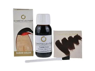 Colorante vernice scarpe e accessori in camoscio marrone scuro 50 ml - Immagine 1 di 4
