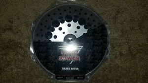 Rotor de freno de orificio redondo Twin Power 1402RS plateado Harley - Imagen 1 de 5