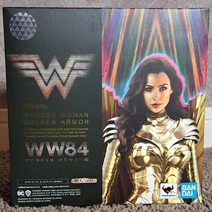 BANDAI S.H.Figuarts WONDER WOMAN GOLDEN ARMOR WW84 Action Figure Japan Excellent - Picture 1 of 9