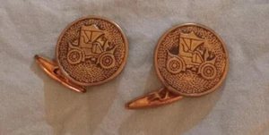Antique Men's Model T Car I'm Cuff Links - Picture 1 of 2