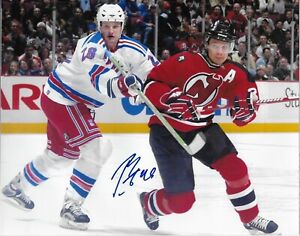 Autographed New Jersey Devils Patrik Elias 8x10 Photo Original 