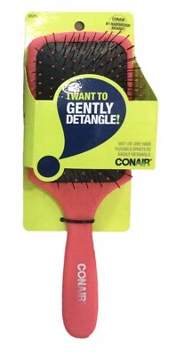 CONAIR 95311 Paddle Detangling Brush For Wet Or Dry Hair 1 Brush Assorted Colors - Image 1 of 3