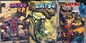 Galtow Comics #1-3 xmoor studios SIGNED - Foto 1 di 3