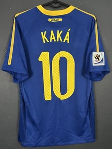 CAMISETA DE FUTBOL HOMBRE BRASIL NACIONAL 2010/2011 KAKA TALLA S - Imagen 1 de 16