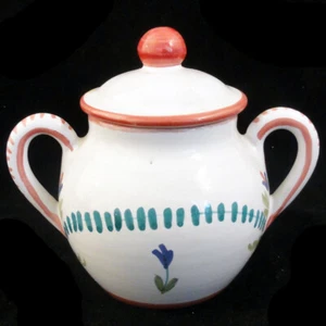 LE JARDIN by Sigma Taste Setter Covered Sugar Bowl NEW NEVER USED made in Italy - Picture 1 of 12