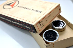 Vintage Gross-Tuchel Buchse Typ T3053, 7/8-pol. f. Neumann M49/M50 Mikrofon, NOS - Picture 1 of 12