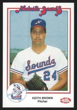 1986 1987 1988 1989 Hills Nashville Sounds Minor League Baseball card - PICK