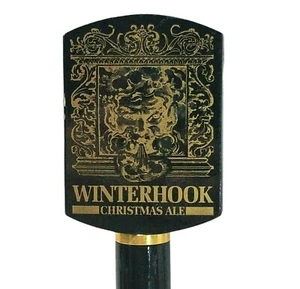 Red Hook Brewery WinterHook Christmas Ale Beer Tap Handle 9 ¼" Tall - Picture 1 of 4