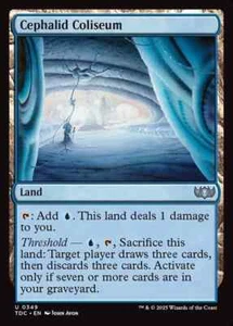 MTG Commander TDM U Cephalid Coliseum #0349 - Picture 1 of 1
