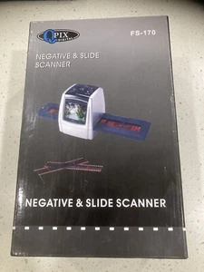 Qpix Digital FS-170 Negative & Slide Scanner Complete in Box - Picture 1 of 4