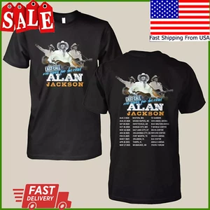 Alan Jackson Last Call One More For The Road Tour 2024-2025 T-shirt - Picture 1 of 5