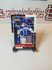 🔥2022 Donruss Retro 1988 Materials Relic 💎 #R88M-SP Salvador Perez KC ROYALS