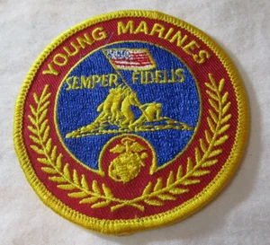 Parche Young Marines Semper Fidelis/Cuerpo de los Estados Unidos USMC - Imagen 1 de 2