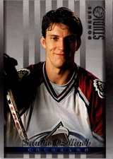 1997 Studio Sandis Ozolinsh #82 Colorado Avalanche