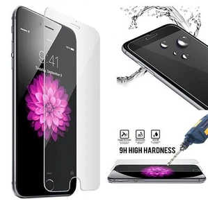 Paquete de dos láminas protectoras de pantalla de vidrio templado de alta calidad para Apple iPhone 7 - Imagen 1 de 4