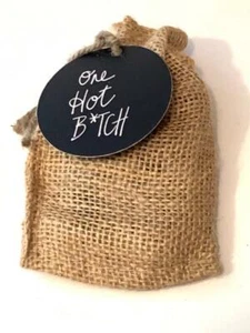 Canvas One Hot B*tch Bag with Three Flavored Serious Brand Lip Balms - Bild 1 von 7