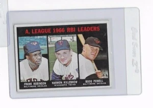 1967 Topps #241 A.L. RBI LEADERS Baseballkarte - ROBINSON, KILLEBREW  - Bild 1 von 2