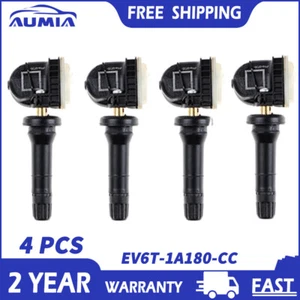 4Pcs TPMS Tyre Pressure Sensor EV6T-1A180-CC for Ford C-Max Fiesta Focus F-150 - Picture 1 of 8